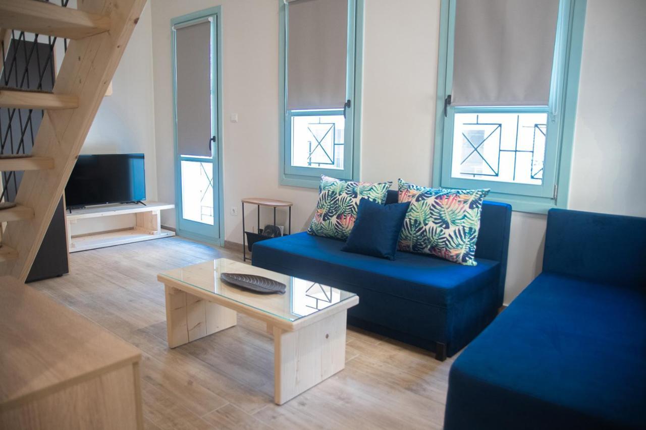 Апартаменти Agiopetra Lofts Кавала Екстер'єр фото